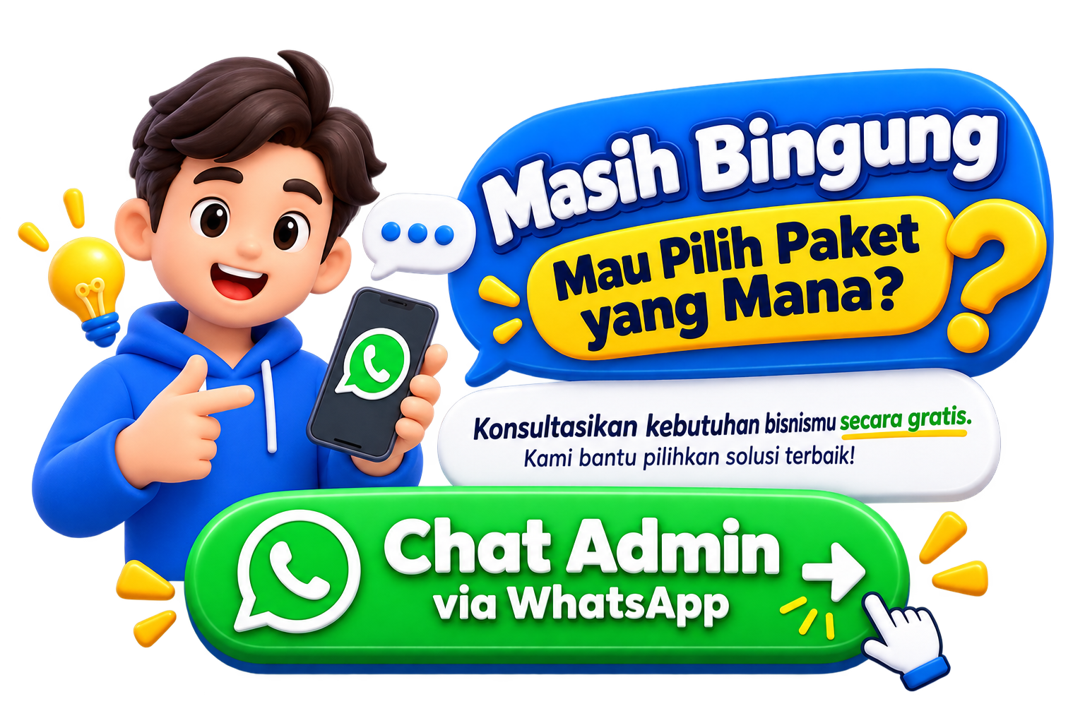 Konsultasi WhatsApp Website
